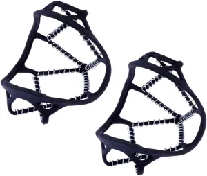 Garneck 1 Pair Climbing Shoe Covers Climbing Spikes Grips Walking Crampons Snow Spikes Snow Traction Ice Grips Shoe Spikes Anti-Slip Ice Gripper Walk Traction Anti-Slip Clip Winter
