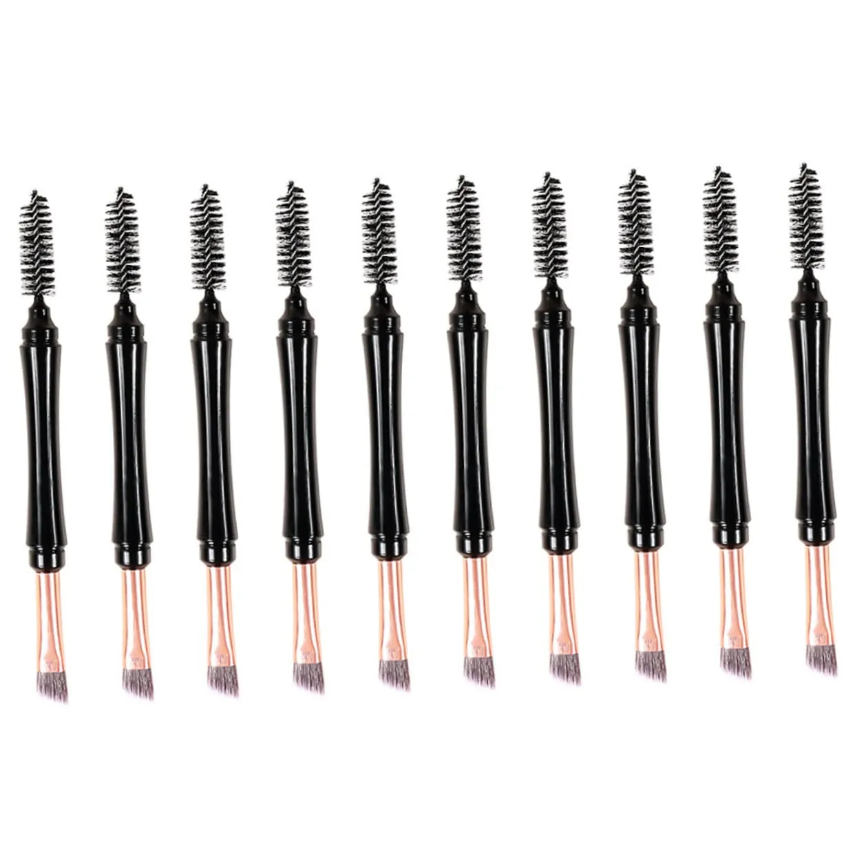 Gatuida Eyebrow Makeup Brush Set Pcs Dual Tip Makeup Eyebrow Tools Spoolies Lamination Brush for Women