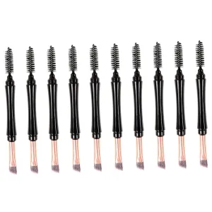 Gatuida Eyebrow Makeup Brush Set Pcs Dual Tip Makeup Eyebrow Tools Spoolies Lamination Brush for Women