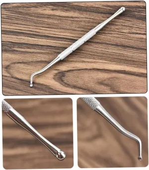 Gatuida Long Lasting Stainless Steel Nail File for Fingernails Toenails Single Head Tool
