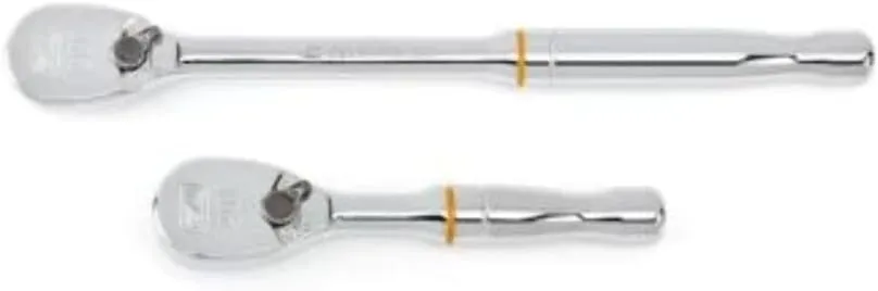 GEARWRENCH - 2 Pc. 3/8" Drive 90-Tooth Compact Head Teardrop Ratchet Set (81253T)