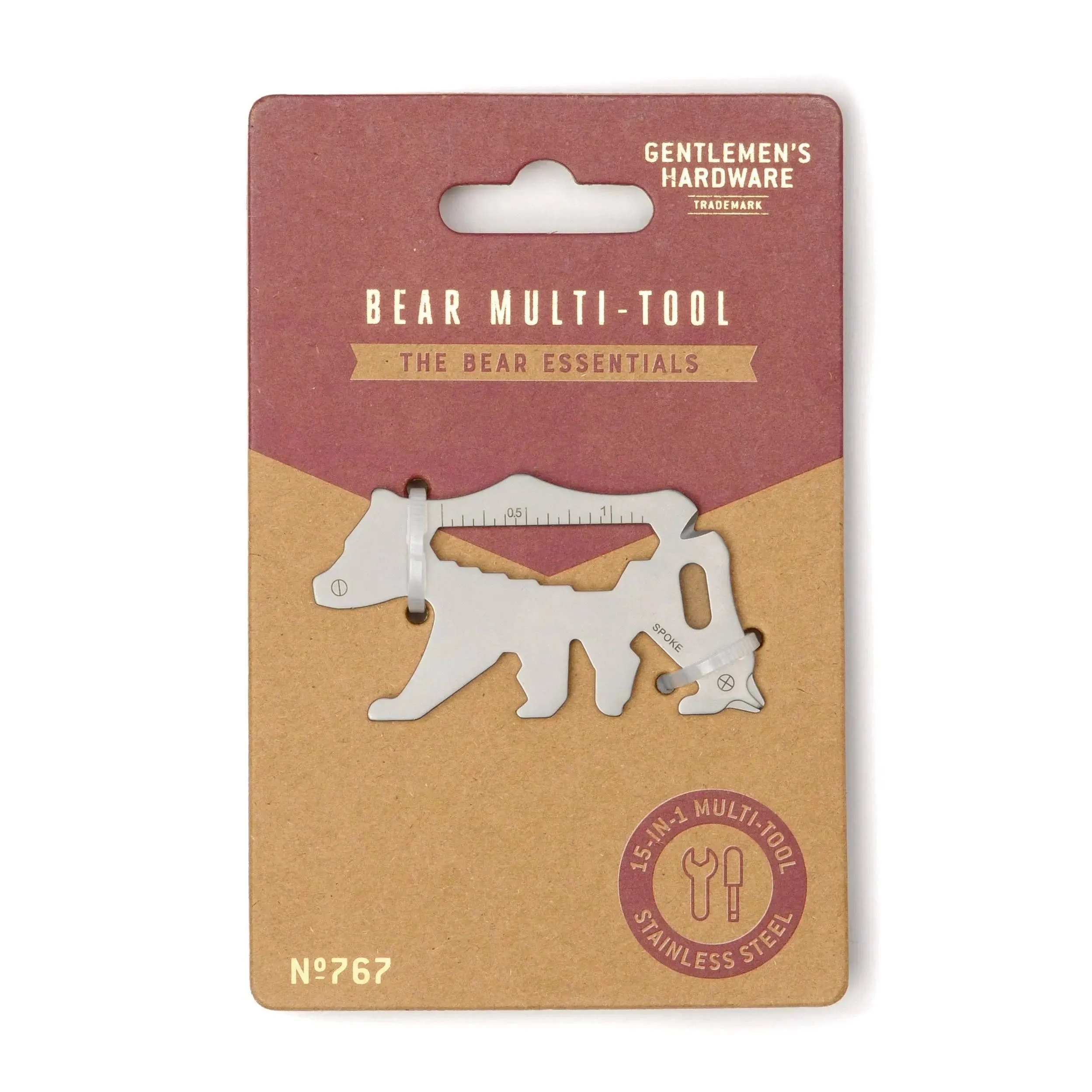 Gentlemen's Hardware Mini Bear Multi-Tool