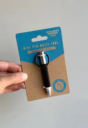 gentlemen's hardware - mini pen multi-tool