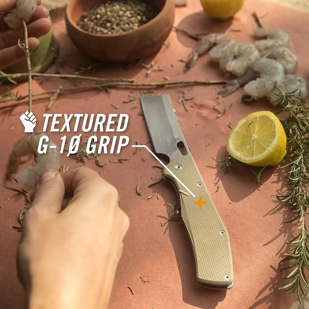 Gerber Gear Flatiron Folding Cleaver Pocket Knife