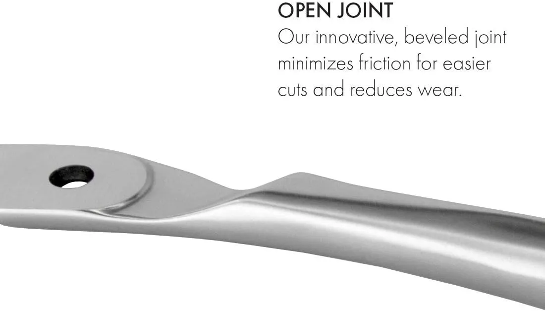 GERMANIKURE Tower Point Cuticle Trimmer - 1/4 Quarter Jaw Nipper - Ethically Made in Germany - Sharp FINOX Stainless Steel Professional Cuticle Remover in Leather Case – Manicure Tool, r143, 3mm