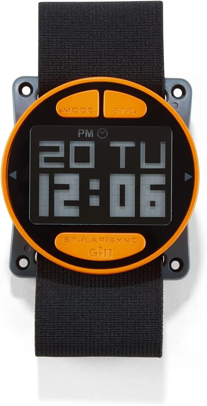 Gill Stealth Timer Watch - Shock Impact & Water Resistant - Black