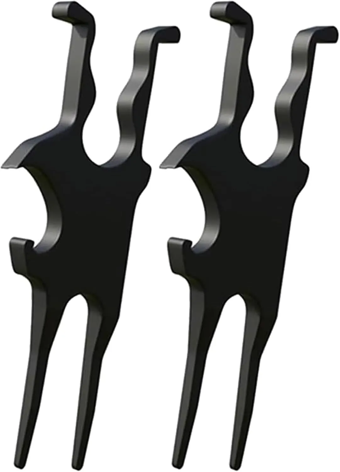Golf Multi-Tool – Magnetic Cigar Holder for Golf Cart, Cigar Clamp, Beer Shotgun, Divot Tool and Ball Marker