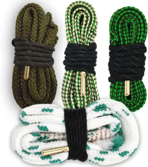 Gun Snake, Gun Cleaner Rope for Handguns and Rifles .22 .223 & 5.56mm/.22.357.38.380, 9mm/.30 308 30-06 303 7.62mm, Barrel Gun Cleaning Kit