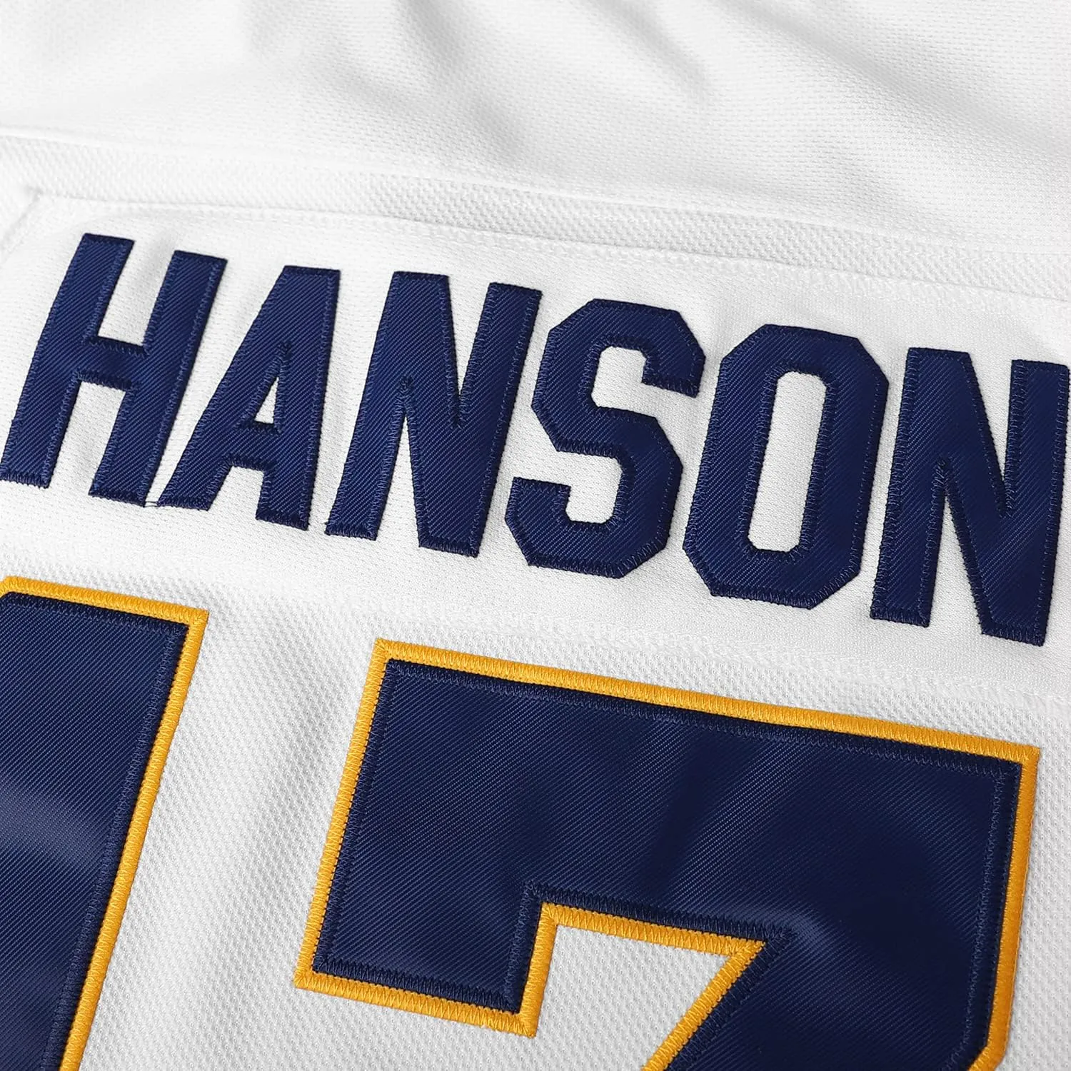 Hanson Brothers Jersey, Charlestown Chiefs 16,17,18 Slap Shot Ice Hockey Movie Jersey