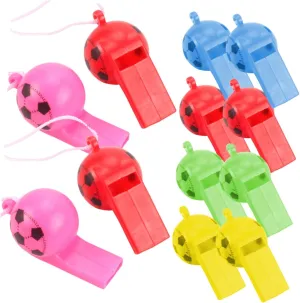 Happyyami 200Pcs Colorful Sports Whistles Multi Function Whistles for Referees Teachers and Cheerleading Durable Compact Design for All Weather Use