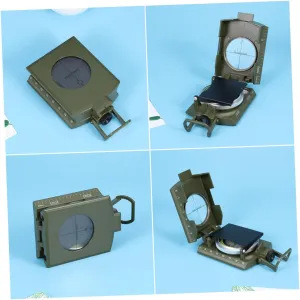 Happyyami Classic Antique Compass Navigation Compass Green Compass Outdoor Compass Direction Compass