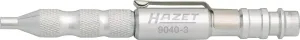 HAZET blow-off pin 9040-3 I Air tool with 0.12 inches nozzle and 12.68 gallons / min, integrated coupling plug 7.2mm/0.28 inches, 174 psi inlet pressure, with practical attachment clip