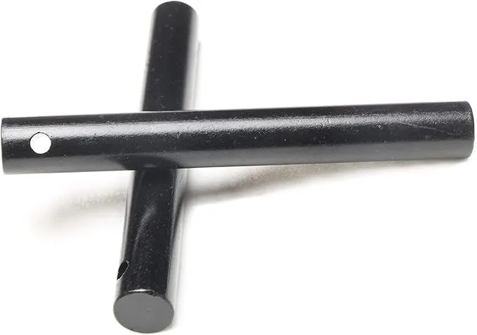 Heavy-Duty Classic 4 Inch Drilled Ferro Rods Flint and Steel Ferrocerium Rod with A Lanyard Hole for DIY Fire Starting Tools in Camping Emergency Hiking Fishing Bushcraft Survival