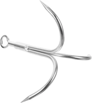 Heavy Duty Metal Hook for Outdoor Survival Multipurpose Climbing Tool for Trees and Rocks Portable Design for Camping and Adventure Activities