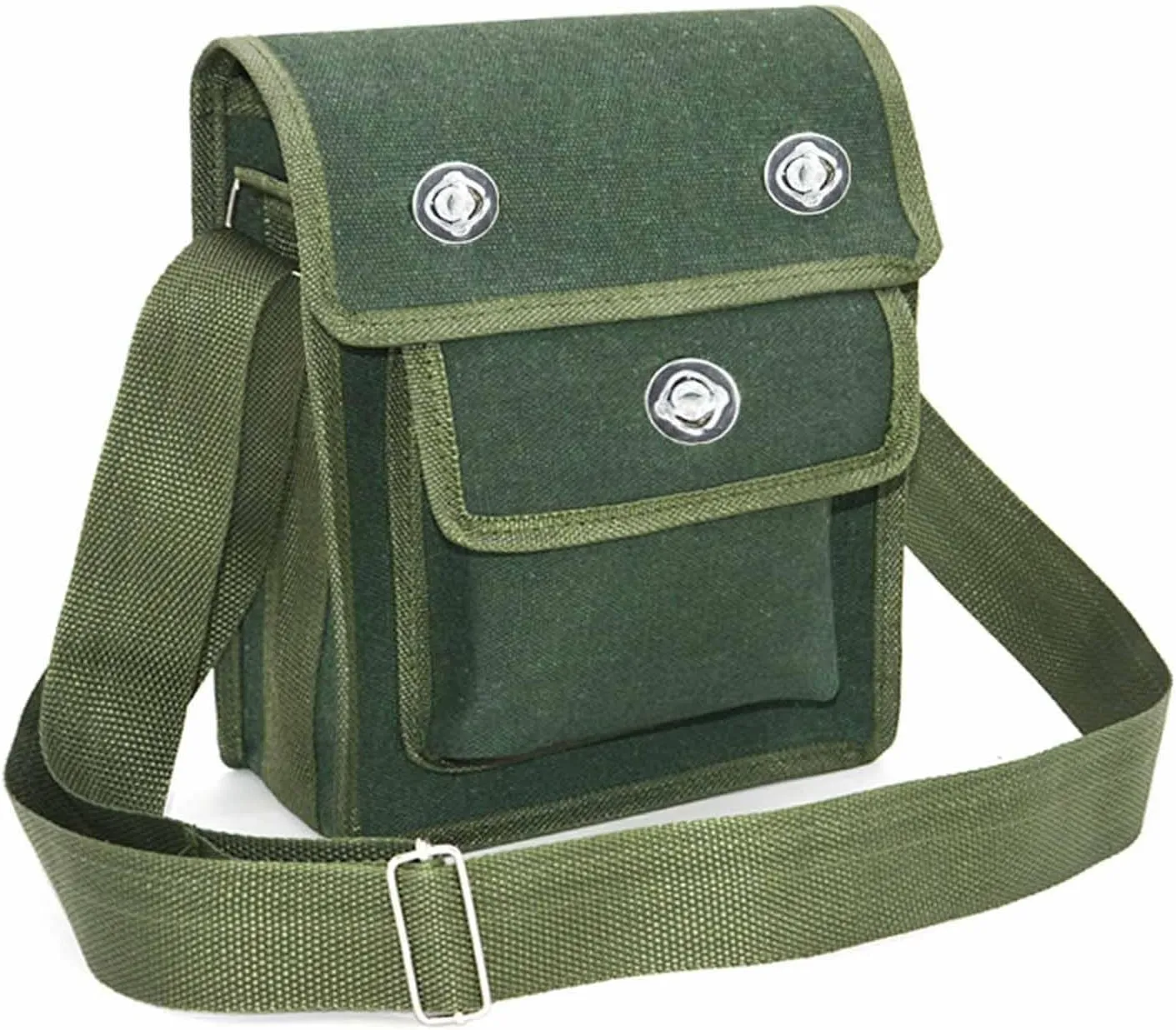 Heavy Duty Tool Organize Bag, Multifunctional Repair Tool Bag, Thickened Canvas Multi Layer Waterproof Tool Pouch, Portable Carpenter Bag for Woodworker Electrician