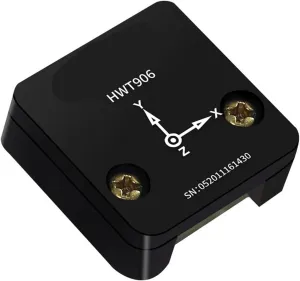 High-Precision Inclinometer HWT906 1000Hz Industrial-Grade Accelerometer Digital Compass Gyro,with Temperaturer Compensation(HWT605-RS232)