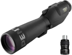 High-Precision Pentax PF-80ED 80mm Spotting Scope with Extra-Low Dispersion Glass - Ideal for Birdwatching and Target Practice, Compact and Versatile Bundle with SMC 8-24mm Zoom Eyepiece (2 Items)