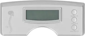 Human Scoliosis Detector, Digital Display Scoliosis Meter for Checking Spine with Storage Bag and Screwdriver, Convenient Home and Medical Evaluation