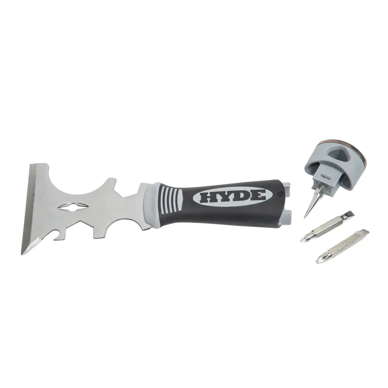 Hyde 3 in. W Stainless Steel 17-in-1 Painter's Tool