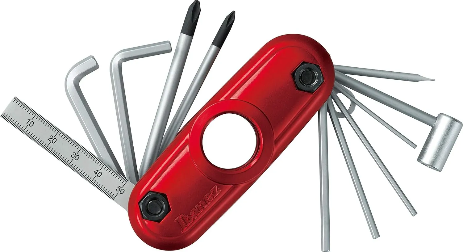 Ibanez MTZ MTZ11 Quick Access Multi Tool, Red