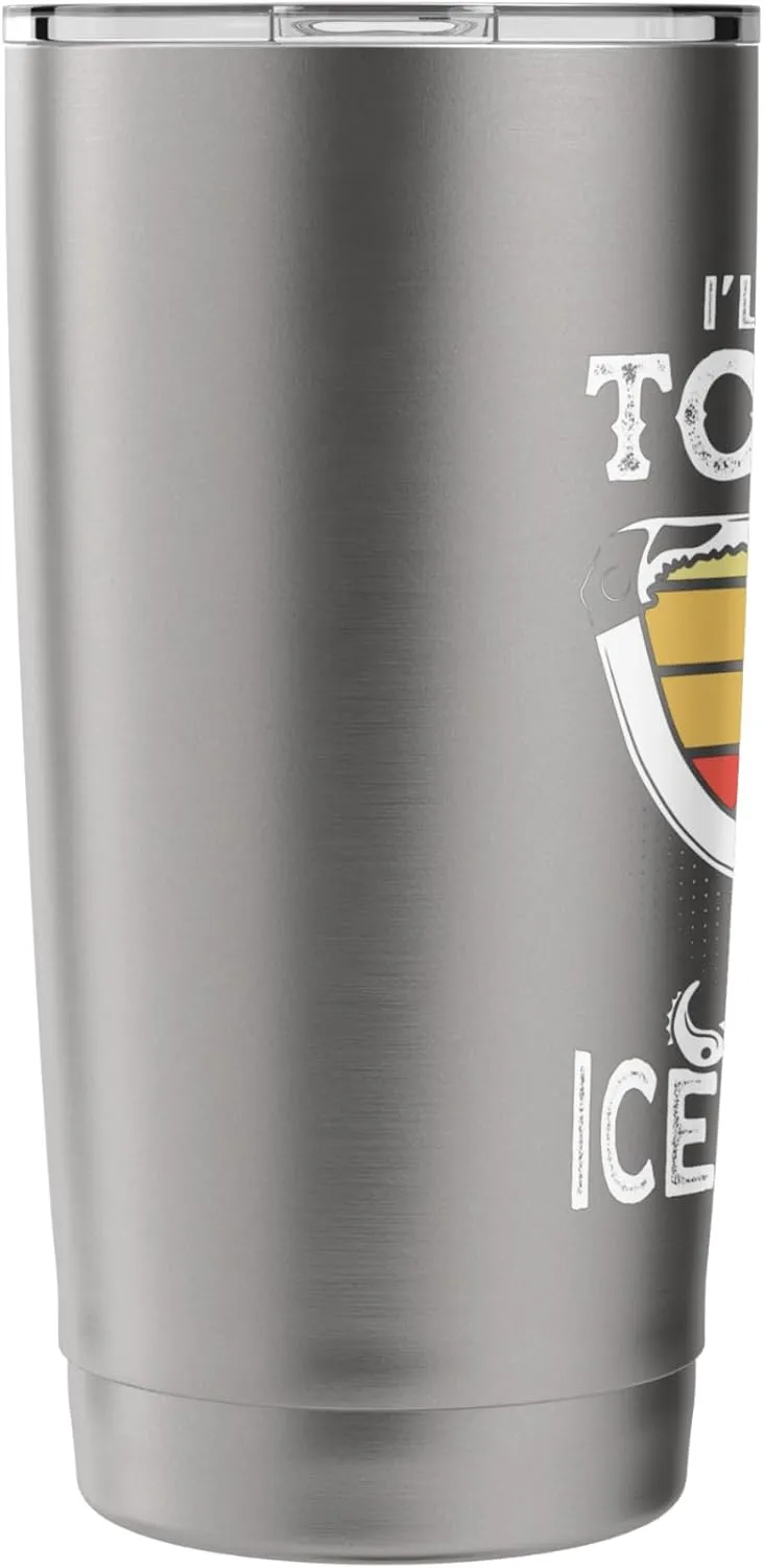 Ice climber: never too old for ice climbing, ice climbing Stainless Steel Insulated Tumbler