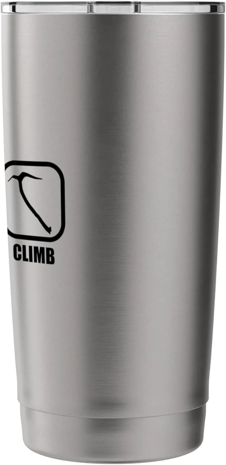 Ice Climbing Axe Scream & Barf! Stainless Steel Insulated Tumbler