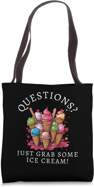 ice cream maker - making ice cream - Ice Cream Parlor Owner Tote Bag