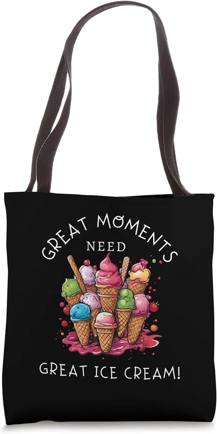 ice cream maker - making ice cream - Ice Cream Parlor Owner Tote Bag