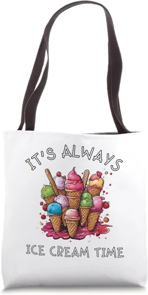 ice cream maker - making ice cream - Ice Cream Parlor Owner Tote Bag