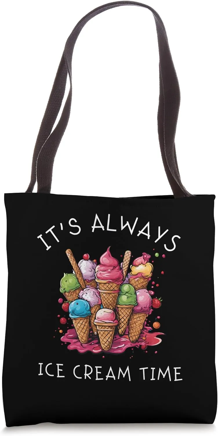 ice cream maker - making ice cream - Ice Cream Parlor Owner Tote Bag
