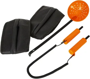 Ice Fishing Safety Equipment Ice Fishing Equipment Set Ice Fishing Spoon Ice Pick Fishing Protective Suit Winter Fishing Equipment Ice Fishing Safety Kit Fishing Ice Picks Knee Pad Ice