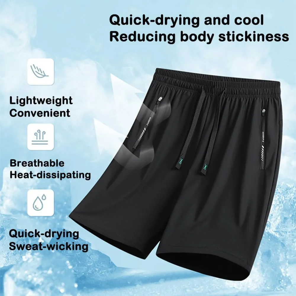Iced Active Shorts for Senior Women, IcedActive Women's Ice Silk Shorts Over 50