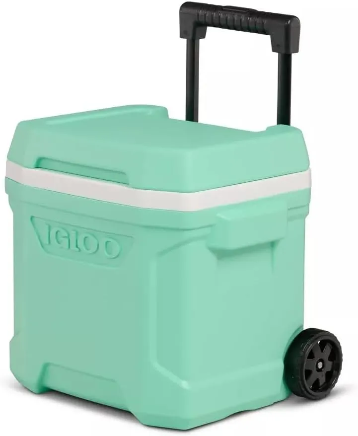 Igloos Cooler Hard-Sided Ice Chest, Insulated Portable Cooler, Heavy-Duty, Leak-Resistant Lid, Lightweight Ergonomic Handle