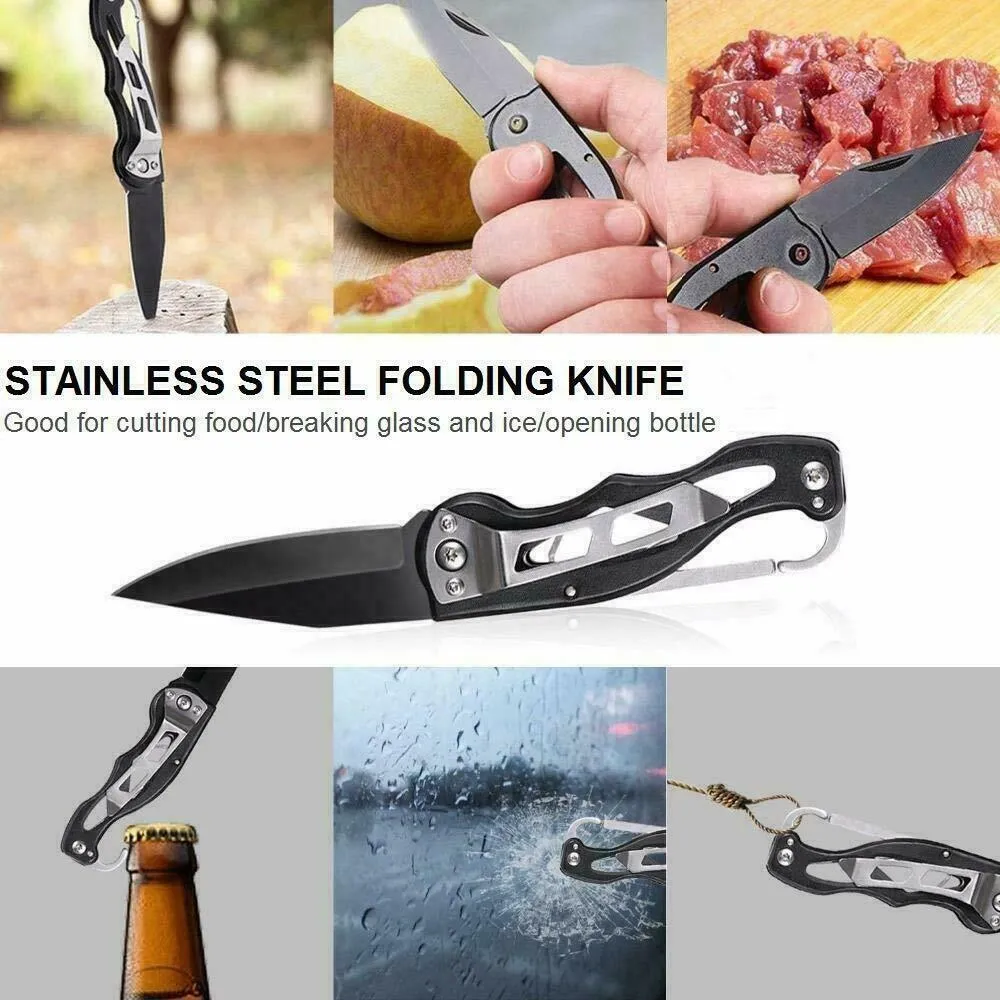 in Efficient returns Emergency Real-time Camping Safety 14 Survival And Gear Kit 1 Outdoor