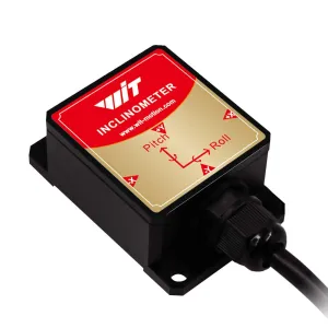[Industrial-Grade Accelerometer Inclinometer] HWT905-TTL MPU-9250 9-axis Gyroscope Angle(XY 0.05° Accuracy) Digital Compass with Kalman Filter, Temperature&Magnetometer Compensation, IP67 Waterproof