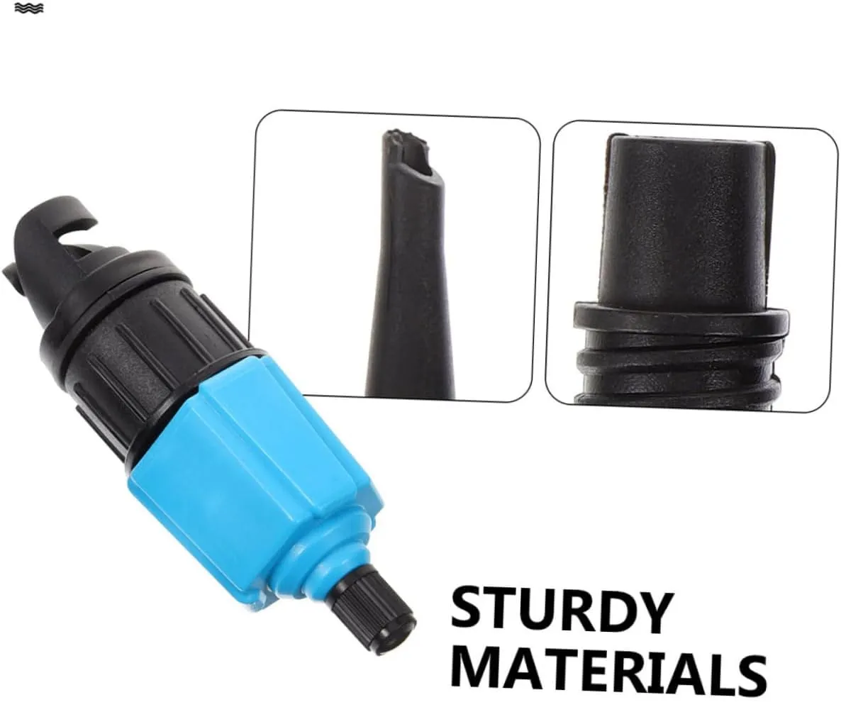 Inflatable Boat Nozzle Pump Adapter Air Valve Converter Adaptor Inflatables Nylon