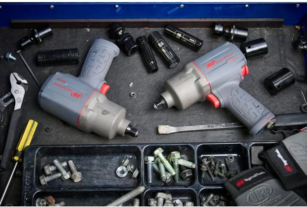 Ingersoll Rand 2235TiMAX 1/2-Inch-Drive Air Impact Wrench with Up to 1,350 Foot-Pounds Torque Output