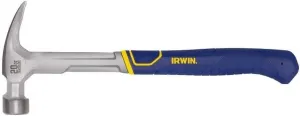 IRWIN Hammer, Rip Claw Hammer, Ergonomic Textured Grip, 20 OZ (IWHT51220)