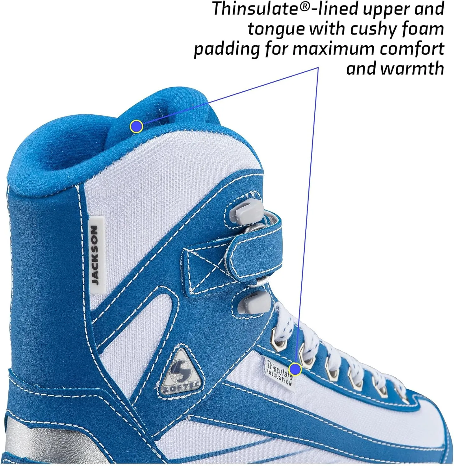 Jackson Ultima Softec Sport Women's Recreational Hockey Skate