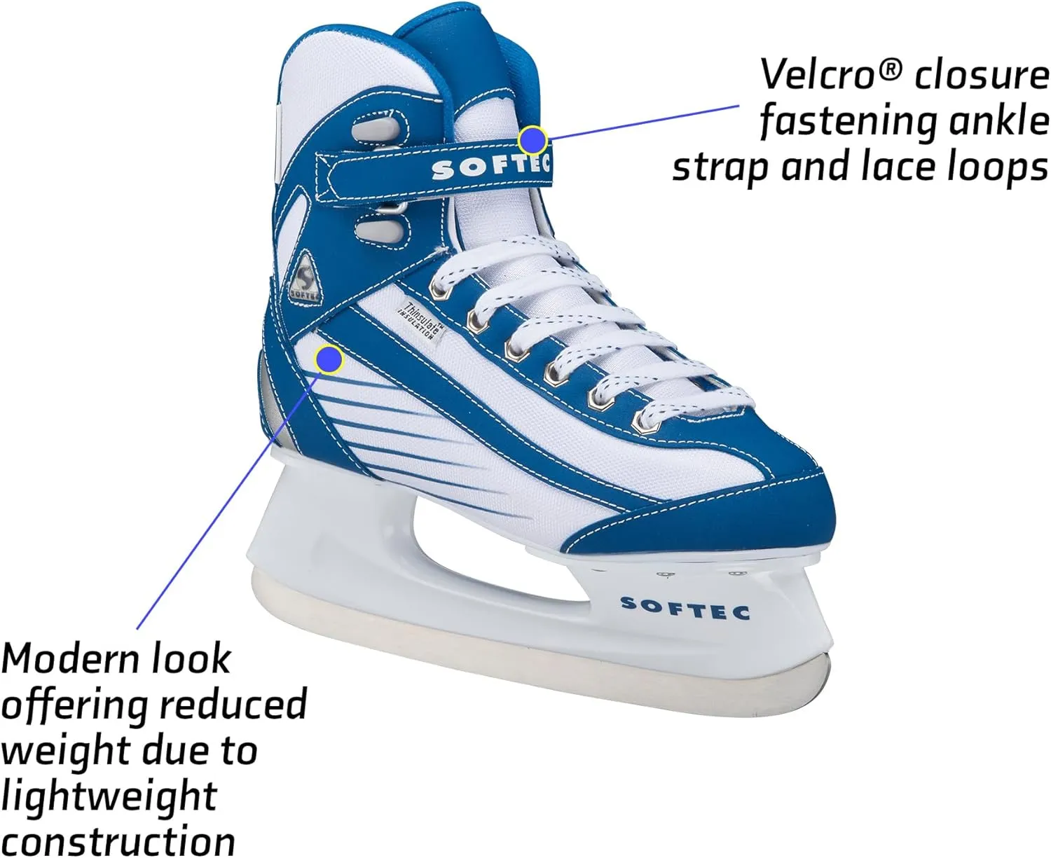 Jackson Ultima Softec Sport Women's Recreational Hockey Skate