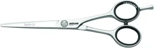Jaguar Shears White Line Silver Ice 6" Professional, Ergonomic, Steel Hair Cutting, Trimming