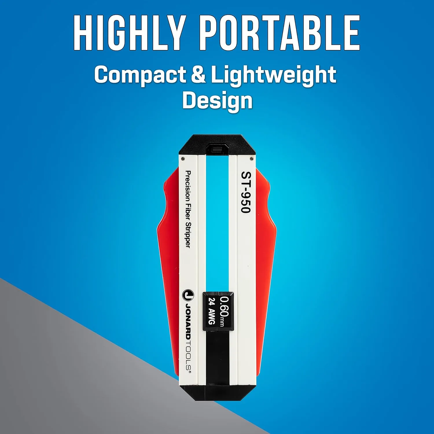Jonard Tools ST-950 Precision Fiber Optic Stripper (600-1100 Micron)