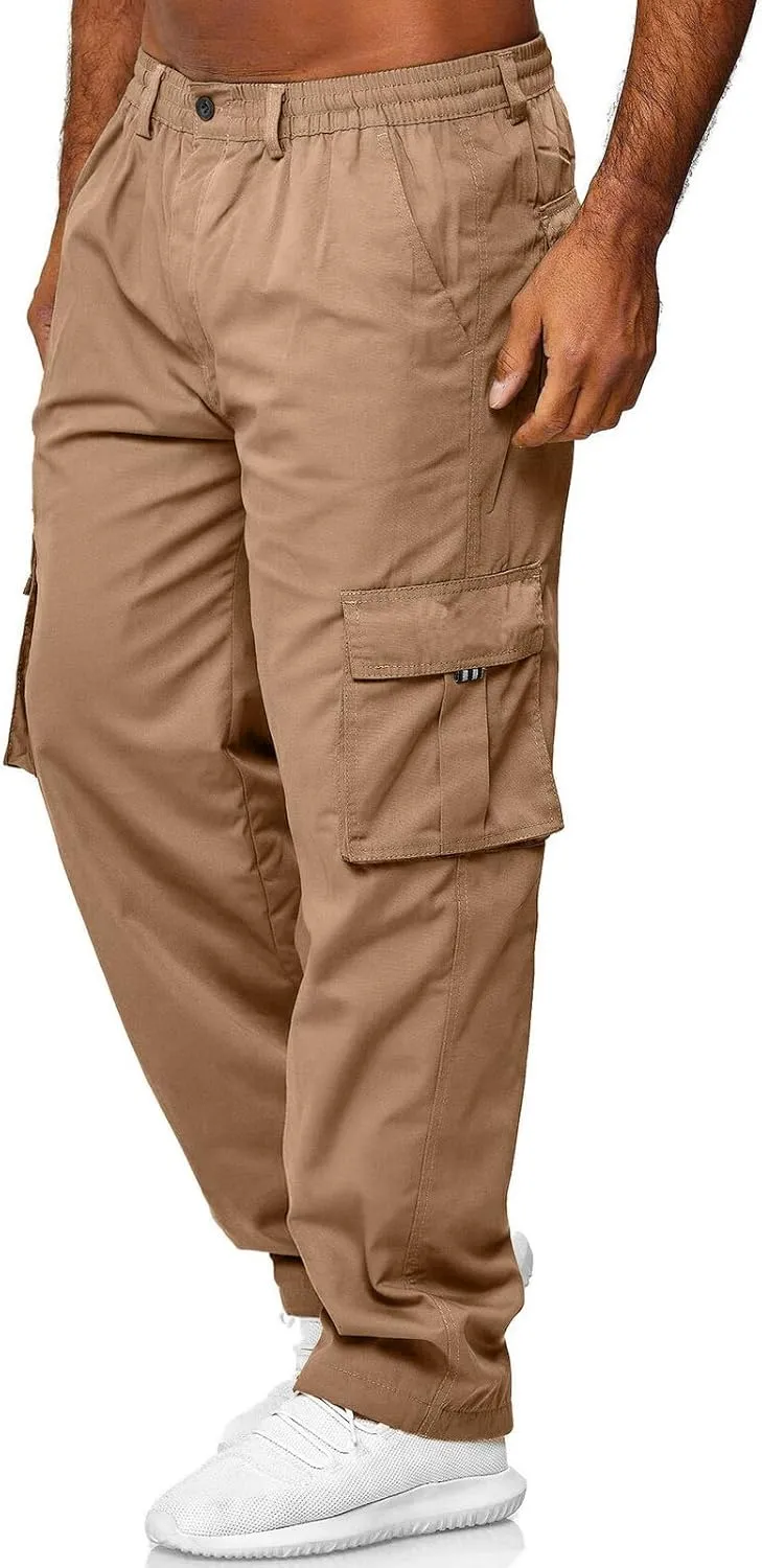 Julidostore Stretchmotions - Super Stretch Ice-Silk Comfort Cargo Pants Multi Pockets Outdoor Lightweight Hiking Jogger