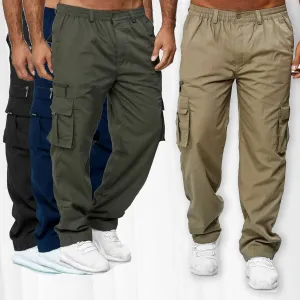 Julidostore Stretchmotions - Super Stretch Ice-Silk Comfort Cargo Pants Multi Pockets Outdoor Lightweight Hiking Jogger