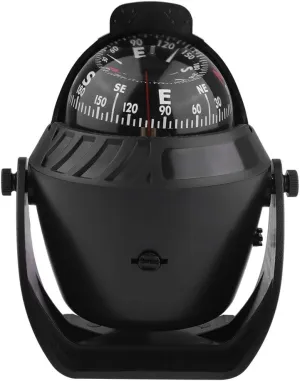 Keenso Car Compass,Boat Compass Portable Dash Mount Compass Ball with Magnetic Declination Adjustment for Outdoor Riding Hiking