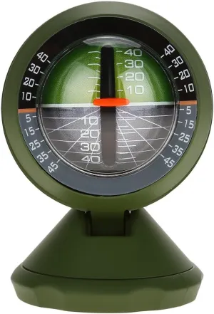Keenso Car Inclinometer, Digital Inclinometer High Sensitivity Angle Slope Balancer with Adjustable View Angle Mountain Climbing Tools