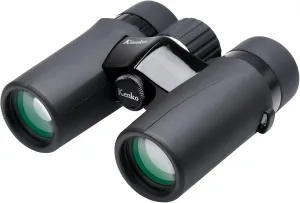 Kenko Compact Binocular Ultraview EX Compact 8x32, Roof Prism, Water Proof IPX7, Lightweight, for Outdoor, Concert, Sports Watching, Black, 406960