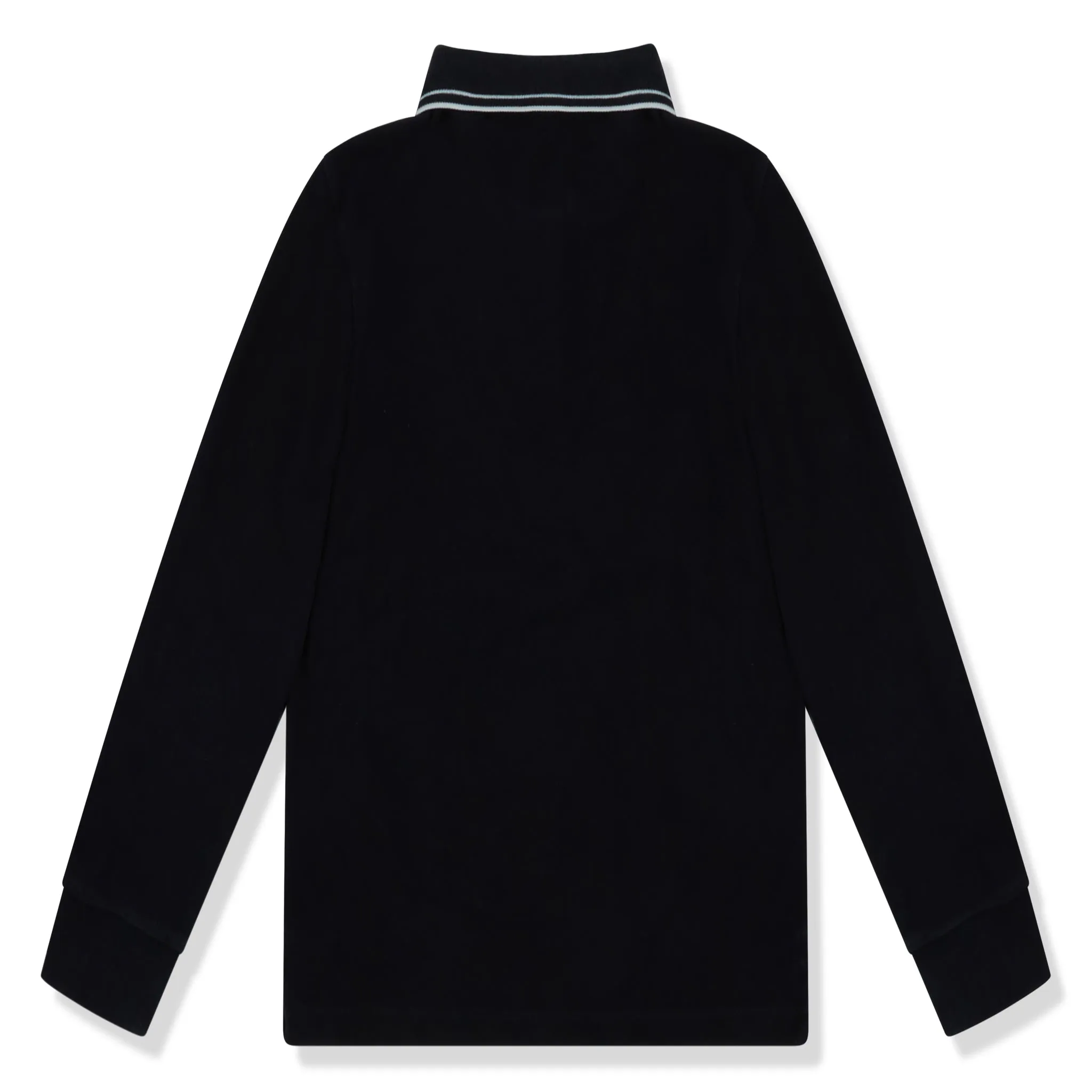 Kids Preloved - Stone Island Junior Logo Compass Patch Navy Polo Shirt