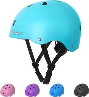 Kids Youth Bike Helmet - Lightweight and Safe Helmet for Boys and Girls Toddler, Adjustable Multi-Sport Helmets for Skateboard Skate Scooter