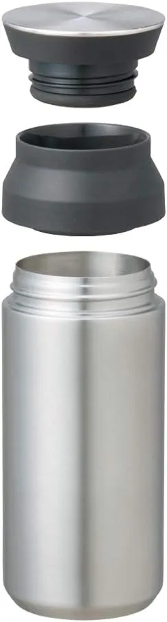 KINTO Plastic 20934 Travel Tumbler, 11.8 fl oz (350 ml), Khaki